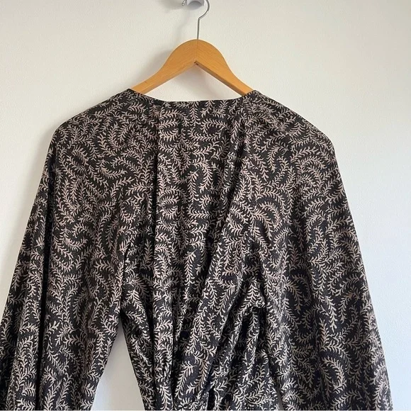 Natalie Martin Stephanie Dress in Fern Print Expresso - Picture 13 of 16